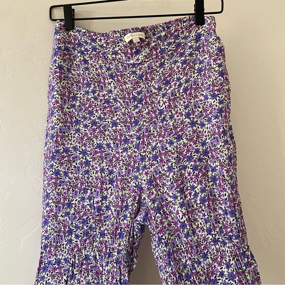 Favorite Daughter high-rise purple floral pants size small - Picture 8 of 14